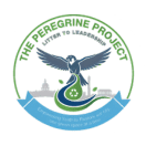 Logo of The Peregrine Project with a bird and leadership theme.